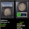 Image 1 : PCGS 1904-o Morgan Dollar $1 Graded ms64 By PCGS