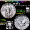 Image 1 : ***Auction Highlight*** 1927-p Standing Liberty Quarter 25c Graded ms64+ FH By SEGS