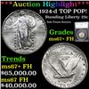 Image 1 : 1924-d Standing Liberty Quarter TOP POP! 25c Graded ms67+ FH By SEGS