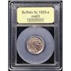 Image 4 : ***Auction Highlight*** 1925-s Buffalo Nickel 5c Graded Select Unc By USCG