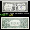 **Star Note** 1957B $1 Blue Seal Silver Certificate Grades Choice AU/BU Slider
