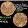 1876 100th Anniversary of American Independence Commemorative Token HK-21 Grades Choice AU