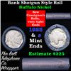Buffalo Nickel Shotgun Roll in Old Bank Style 'Bell Telephone'  Wrapper 1923 & S Mint Ends