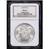 Image 2 : NGC 1885-o Morgan Dollar $1 Graded ms64 By NGC