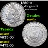 Image 1 : 1889-o Morgan Dollar $1 Grades Select Unc