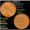 1918-d Lincoln Cent 1c Grades Choice AU/BU Slider
