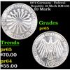 Proof 1972 Germany - Federal Republic 10 Mark KM-130 Grades GEM Proof