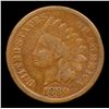 Image 2 : 1880 Indian Cent 1c Grades vf, very fine