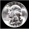 Image 2 : 1952-p Washington Quarter 25c Grades Choice+ Unc