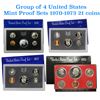 Group of 4 United States Mint Proof Sets 1970-1973, 21 coins