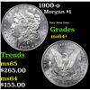 Image 1 : 1900-o Morgan Dollar $1 Grades Choice+ Unc