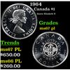 Image 1 : 1964 Canada $1 Grades GEM++ PL