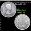 Image 1 : 1957 Canada Half Dollar 50c KM-53 Grades Select Unc PL
