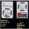 NGC 1884-p Morgan Dollar $1 Graded ms63 By NGC