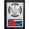 Image 3 : NGC 1884-p Morgan Dollar $1 Graded ms63 By NGC