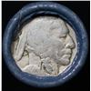 Image 2 : Buffalo Nickel Shotgun Roll in Old Bank Style 'Bell Telephone'  Wrapper 1923 & S Mint Ends