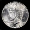 Image 2 : 1922-p Peace Dollar $1 Grades Select+ Unc
