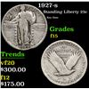 Image 1 : 1927-s Standing Liberty Quarter 25c Grades f+