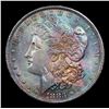Image 2 : 1883-o Colorfully Toned Morgan Dollar $1 Graded ms65+ By SEGS