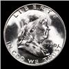 Image 2 : 1950-d Franklin Half Dollar 50c Grades Choice Unc FBL