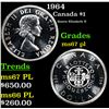 Image 1 : 1964 Canada $1 Grades Select+ Unc
