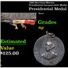 1889 Harrison-Morton Presidential Inauguration Medal Grades NG