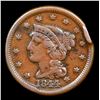 Image 2 : 1844 Braided Hair Large Cent 1c Grades vf details