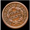 Image 3 : 1844 Braided Hair Large Cent 1c Grades vf details