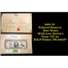 Image 1 : 1995 $5 Federal Reserve Star Notes With Low Serials Gem+ CU in B.E.P Folder. FR-1985F*
