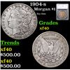 1904-s Morgan Dollar $1 Graded xf40 By SEGS