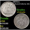 1875-s Twenty Cent Piece 20c Grades vf details