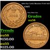 Image 1 : 1863 Our Little Monitor Civil War Token F-237/423 1c Grades Choice AU/BU Slider