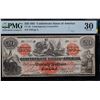 Image 2 : ***Auction Highlight*** 1861 $20 Confederate Note, CT-19 Contemporary Counterfeit Graded vf30 By PMG