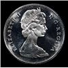 Image 2 : 1965 Canada $1 Small Beads, Pointed 5 Grades GEM+ UNC PL