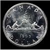Image 3 : 1965 Canada $1 Small Beads, Pointed 5 Grades GEM+ UNC PL