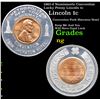 1962-d Numismatic Convention Lucky Penny Lincoln 1c Lincoln Cent 1c Grades NG