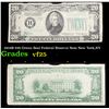 1934B $20 Green Seal Federal Reserve Note New York, NY Grades vf+.