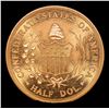 Image 2 : 1961 Montgomery Civil War Centennial Confederate States of America 50c Commem Token Grades GEM Unc