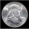 Image 2 : 1960-p Franklin Half Dollar 50c Grades Select+ Unc