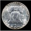 Image 3 : 1960-p Franklin Half Dollar 50c Grades Select+ Unc