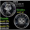 1964 Canada $1 Grades GEM++ PL