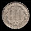 Image 3 : 1865 Three Cent Copper Nickel 3cn Grades vf+