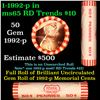 Image 1 : Shotgun Lincoln 1c roll, 1992-p 50 Dunbar Wrapper