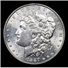Image 2 : 1887-p Morgan Dollar $1 Grades Select Unc