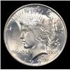 Image 2 : 1924-p Peace Dollar $1 Grades GEM+ Unc