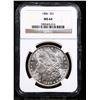 Image 2 : NGC 1886-p Morgan Dollar $1 Graded ms64 By NGC