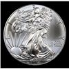 Image 2 : 2017 Silver Eagle Dollar $1 Graded ms69+ By SEGS