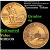 1835-1935 Town of Westport Connecticut Minute Man Commem Token Grades NG