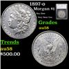 1897-o Morgan Dollar $1 Graded au58 By SEGS