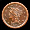 Image 2 : 1824 Coronet Head Large Cent 1c Graded xf45 By SEGS